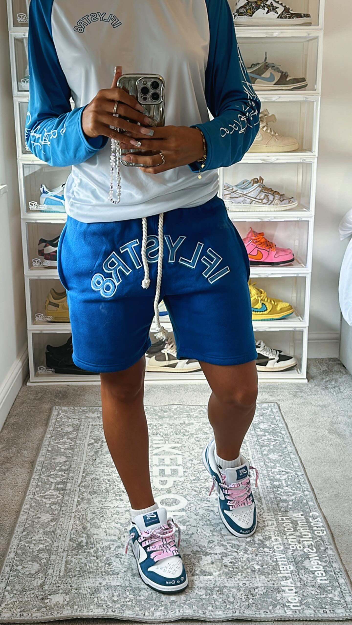 UNDEFEATED BLUE SHORTS