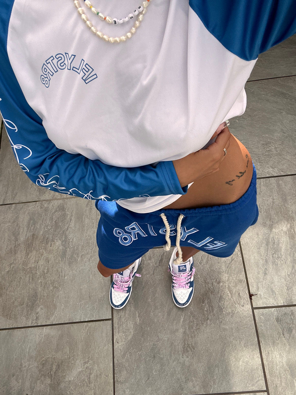 UNDEFEATED BLUE SHORTS